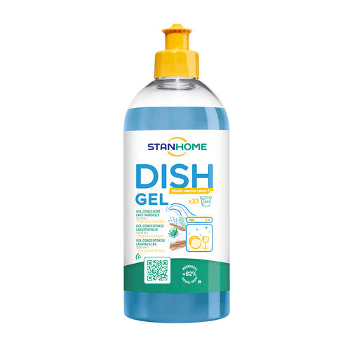 DISH GEL WOODY MARINE 500 ML