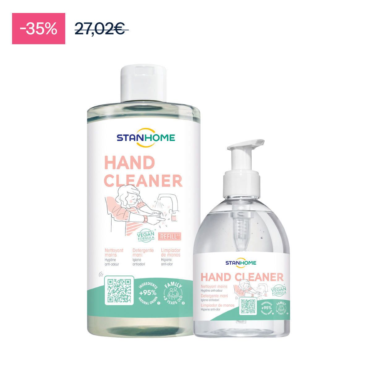 P122 C2 HAND CLEANER + RECHARGE