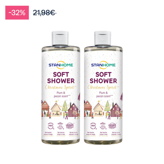 P138 XMAS DUO SOFT SHOWER CHRISTMAS